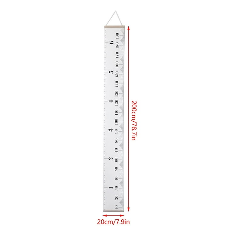 Outfmvch Measuring Tools x Wall 20 Height and Meter 200cm Girls Nursery  Kids Wall for Decor Height Boys Room Record Kids Ruler Chart Kids Tools &  Home Improvement 