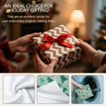 thumbnail image 4 of 6 Pcs Funny Kitchen Towels,Light Green Christmas Village Pattern Microfiber Dish Towels,Kitchen Tea Towels,Kitchen Towel Set (18" X 26"), 4 of 7