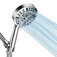 thumbnail image 1 of High-Pressure Shower Head with Handheld, TSV Full Body Coverage Powerful Rain Showerhead Stainless Steel Rust-proof 8 Shower Settings + 2 Spray Jet Modes for Cleaning Pipes, Tiles, Pets, 1 of 6