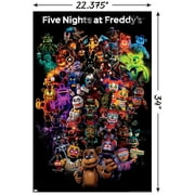 Five Nights at Freddy's: Special Delivery - Collage Wall Poster, 22.375 x 34