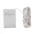 thumbnail image 1 of Cadena de luces LED de 33 pies DIY con pilas Cadena de luces decorativas impermeables para decoración al aire libre, 1 of 10