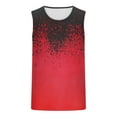 thumbnail image 3 of zfhfof Tanks Tops for Men Novetly Printed Graphic Sleeveless Tank Top Muscle Shirt for Workout Gym Jogging, 3 of 4