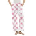 thumbnail image 5 of QLEICOM Pajama Pants Women,Winter Pants for Women,Women Fleece Pajama Pants Capri Length Drawstring PJs Bottoms Sleep Lounge Pants with Pockets, 5 of 5