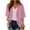 Pink, variant on Cardigans for Women St. Patrick's Day,Chiffon Summer Kimono Cardigan 3/4 Sleeve Open Front Beach Kimono Hawaiian Floral Printed Lightweight Casual Beach Cover Up Plus Size Purple M