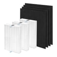thumbnail image 2 of HPA300 HEPA Replacement Filters for Honey well Air Purifier Filter Replacement R True Filter 3 HEPA Filter 4 Pre Carbon  Filters  Compatible with HPA300, HPA304, HPA5300, 2 of 9