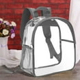 thumbnail image 3 of Mochilas transparentes para mujer Mochilas escolares transparentes de PVC para estudiantes (estilo 6) Likrtyny Para Estrenar, 3 of 5