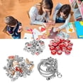 thumbnail image 4 of Bracelet Making Kit, Exquisite Fine Workmanship DIY Bracelet Kit Complete Tools  For Gifts Purple,Pink,Blue,Red, 4 of 8