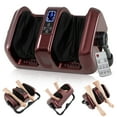 thumbnail image 1 of Costway Foot & Calf Massager Deep Kneading Shiatsu Massager Machine with Heat Red, 1 of 10