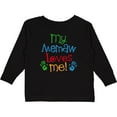 thumbnail image 3 of Inktastic My Memaw Loves Me Boys or Girls Long Sleeve Toddler T-Shirt, 3 of 5