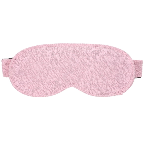 Raindrops Pink Sleeping Eye Mask with Comfortable Breathable Materials and Fashionable Texture