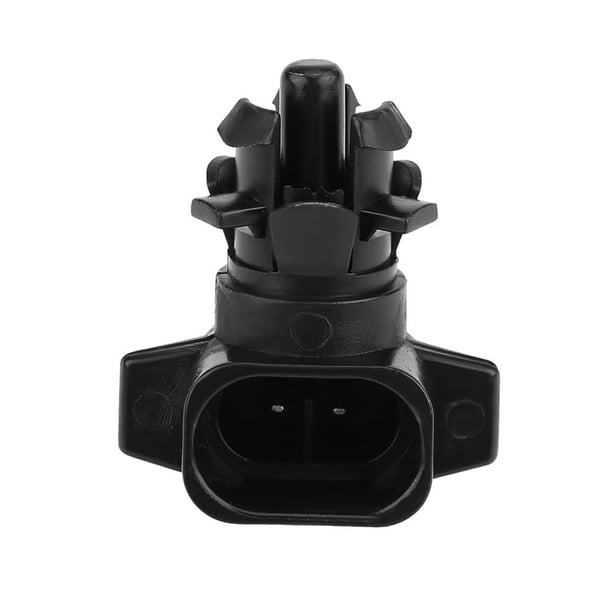 Sensor de temperatura ambiental de aire ANGGREK Para automóvil Chevy Cadillac Gmc 9152245 Plástico Negro