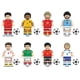 thumbnail image 5 of BrixenPlay 16 Piezas Figuras Personalizadas de Bloques de Construcción de Fútbol Mundial, con Personajes de Superestrellas del Fútbol, Regalos para Niños Fanáticos, 5 of 5