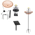 thumbnail image 1 of EQWLJWE Feeder Outdoor Solar Floating Bird Bath Plug-In Hook Bird Feeder Bird Tub, 1 of 9
