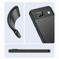 thumbnail image 2 of PANDACO Navy Brushed Metal Case for Google Pixel 8a, 2 of 3
