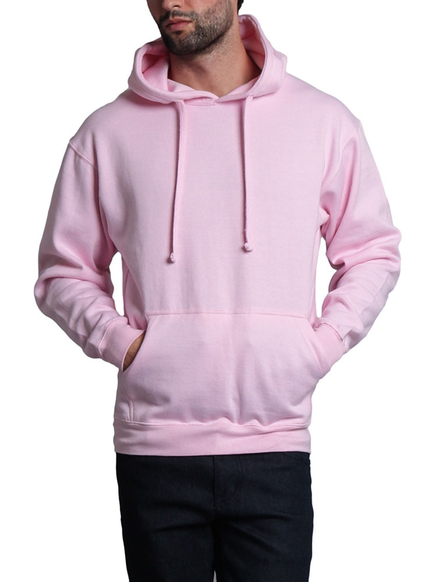 Uneek Clothing Mens Plain Classic Hooded Sweatshirt X-Large Hot Pink Uneek Clothing Mens Plain Classic Hooded Sweatshirt X-Large Hot Pink