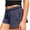 #336-Dark Blue, variant on Womens Shorts High Waisted Elastic Waistband Solid Soft Breathable Casual Home Leggings Shorts for Summer Gift