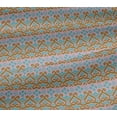 thumbnail image 5 of oneOone Viscose Jersey Fabric Swirl Ikat Print Sewing Fabric BTY 60 Inch Wide, 5 of 5