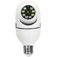 E27 Light Bulb Camera WiFi Outdoor Indoor 1080p 360 Degree Panoramic