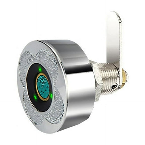 Drawer Fingerprint Lock Password Mailbox Biometric Rechargeable Keyless Electronic Lock(A)