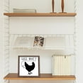 thumbnail image 6 of Guess What Chicken Butt Wood Sign with Acrylic Layer 7x7 Inch Farmhouse Family Wall Art Decor Funny Quote Wall Wooden Sign Hanging Frame Sign for Home Living Room Farmhouse Decor, 6 of 9