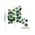 thumbnail image 3 of JVBTVB Artificial Plants Butterfly Leaf Olive Paradise Leaf Faux Round Eucalyptus Greenery Lifelike for Home Office Tabletop Wall Decor, 3 of 6