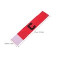 thumbnail image 2 of HONMEET Adult Captain Armband Practical Design Red Nylon 6Pcs 12.18X2.55X0.04in, 2 of 8