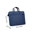 thumbnail image 2 of Blue Oxford Cloth Laptop Bag Messenger 14 Inch For Notebook Tablet Travel 15.0X11.0X1.2 In, 2 of 6