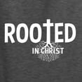 thumbnail image 5 of Wild Bobby Rooted in Christ Inspirational/Christian Men Long Sleeve Shirt, Heather Black, Large, 5 of 5