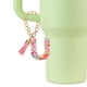 thumbnail image 4 of Accesorios de encanto de letras de 2 piezas para taza de tumbler, identificación de nombre ID, multicolor (Letra U), 4 of 6