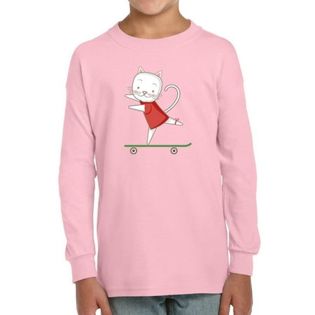 

Little Kitten On Skateboard Long Sleeve Toddler -Image by Shutterstock 3 Toddler