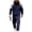 Navy, variant on Hoodie Sweatpants Sets Long Sleeve Hoodie and Joggers 2-Piece Two-Piece Fashion Men's Clothing Fitness Running Sportswear Casual Clothing