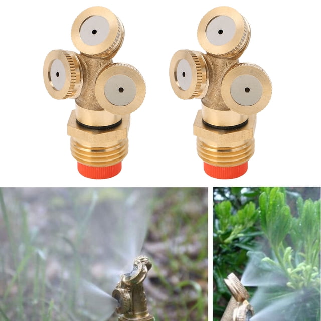 ROCIADOR DE RIEGO, BOQUILA DE RIEGO DE COBRE ALTA PRESIÓN PARA FLORES INVERNADEROS PARA JARDINES