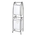 thumbnail image 2 of neatfreak! 2-Tier Rolling Vertical Laundry Sorter with Hamper-Totes and EVERFRESH® Odor Control, 2 of 9