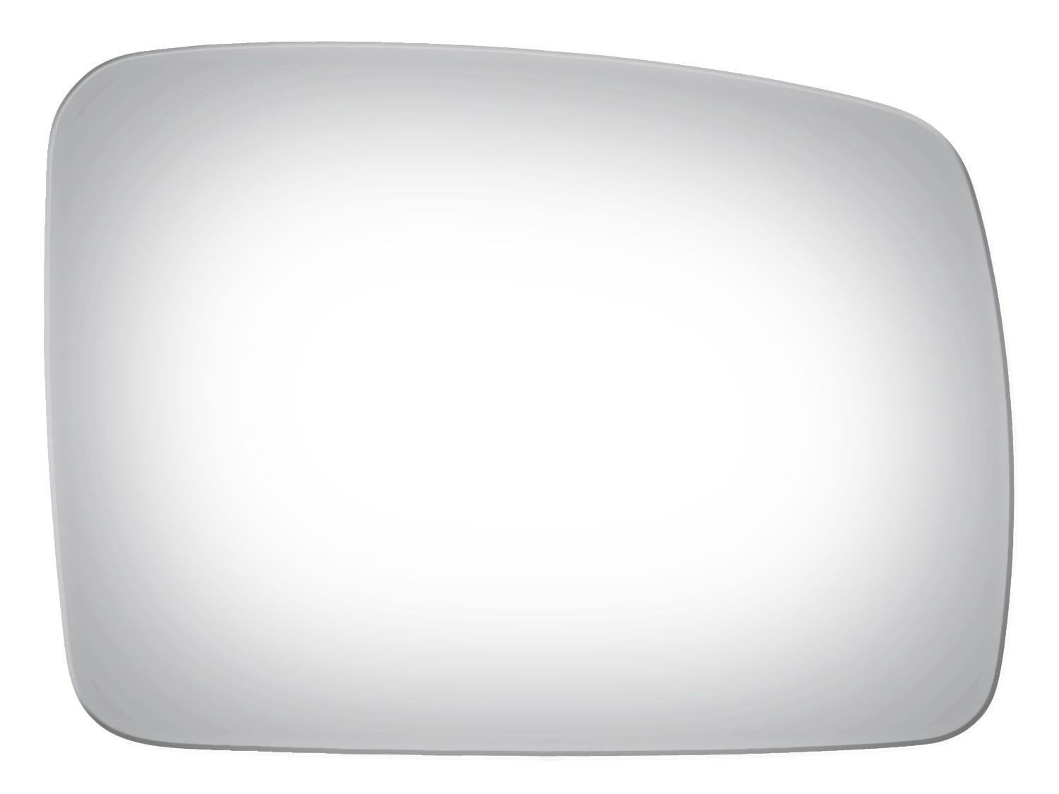 Burco Side View Mirror Replacement Glass - Clear Glass - 5150