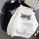 thumbnail image 2 of Sudadera de manga larga con capucha para mujer, ropa de calle informal con letras Punk de talla grande, Estilo Vintage, Ulzzang, gótico, de invierno, 2 of 3