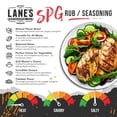 thumbnail image 2 of Lane's SPG Seasoning & Rub, All-Natural Coarse Ground Salt Pepper Garlic Seasoning for Any Types of Dishes, Classic Bold Flavor, No MSG, No Preservatives, Gluten-Free, Made in USA, 12 Oz H1, 2 of 3