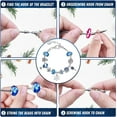 thumbnail image 6 of SANMADROLA Christmas Advent Calendar Bracelets 2025 for Girls 24 Days Xmas Countdown Calendar DIY Jewelry Making Kit Gift 22 Charm Beads 2 Bracelets for Kids Teens Women, 6 of 7