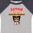 thumbnail image 4 of Inktastic Australian Shepherd Dog Gift Boys or Girls Baby Bodysuit, 4 of 5
