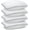 White, variant on 4 Pack Standard Size Bed Pillows for Sleeping, Luxury Hotel Collection, Comfortable Support for All Sleep Positions, Machine Washable