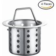 thumbnail image 2 of Kitchen Sink Filters, 4 Piece Kitchen Sink Strainers, Kitchen Drain Strainer, Sink Strainer Filter, Drain Strainer, 2 of 5