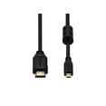 thumbnail image 2 of Monoprice 1.5' High Speed HDMI Micro Male to HDMI Male 34AWG Ethernet Cable Black 107555, 2 of 4