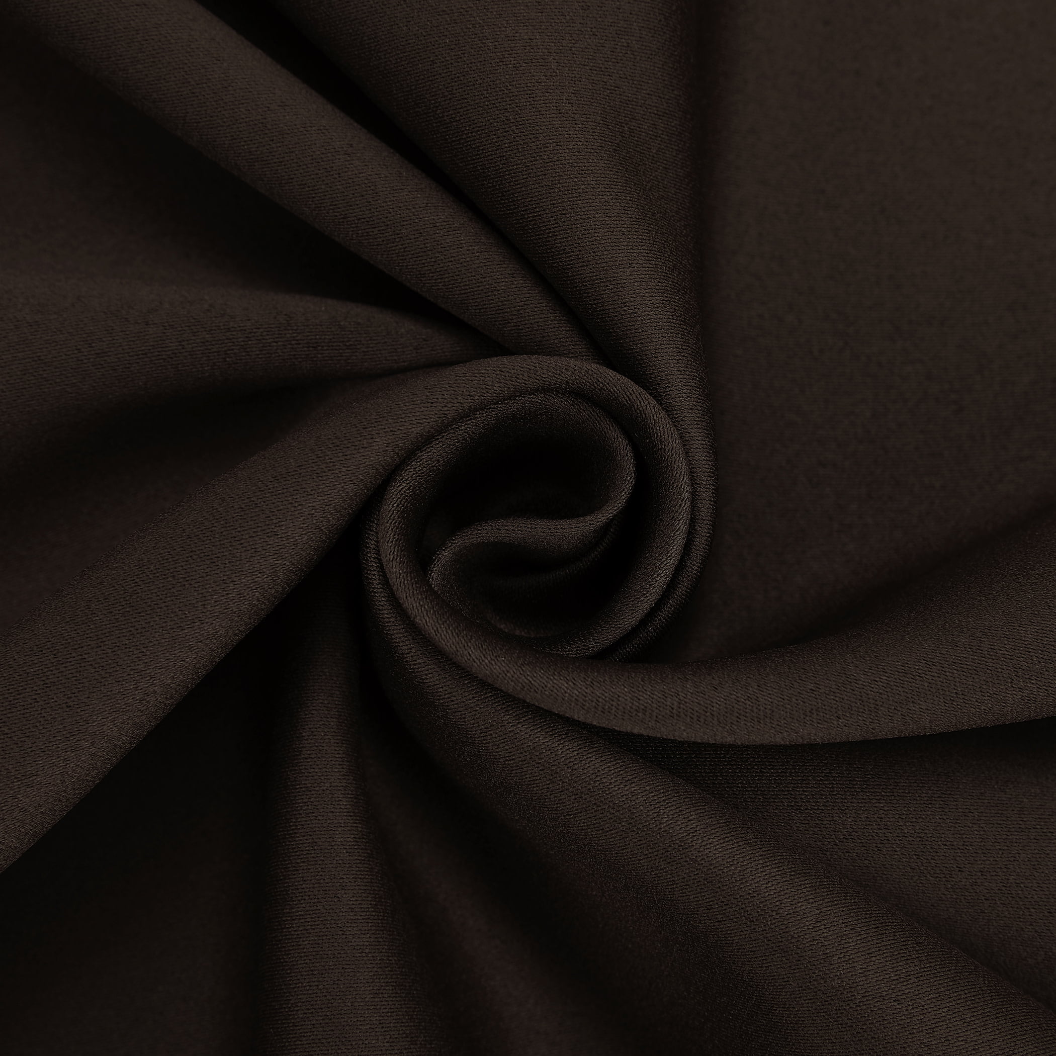 No. 918 Brandon 2-Piece Magnetic Closure Room Darkening  Grommet Top Curtain Panel, Chocolate Brown, 54.0”W x 63"L