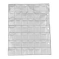 thumbnail image 3 of MYG 42 Pockets Coin Holder Pages Clear Plastic Protector Sheets for Coin Collection Album 3-Ring Binder 7cm Pitch 28x28mm Pockets 10 Pack, 3 of 10