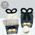 thumbnail image 3 of Big Dot of Happiness Cheers and Beers Happy Birthday - Square Favor Gift Boxes - Birthday Party Bow Boxes - Set of 12, 3 of 8