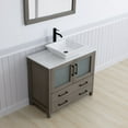 thumbnail image 4 of Vanity Art 36" Single Sink Freestanding Bathroom Vanity Set with Engineered Marble Top and Mirror, 4 of 10