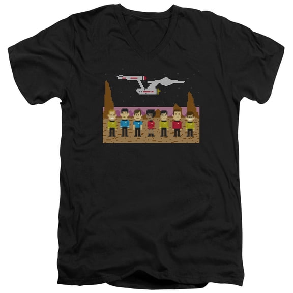 Star Trek - Tos Trexel Crew - Slim Fit V Neck Shirt - XX-Large
