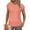 Pink, variant on TAGOLD Womens Plus Size T-Shirt,Summer Short Sleeve Blouse Tops for Womens,Women Sexy Short Sleeve Sequins Loose Polluer Solid V-Neck Blouse Shirt