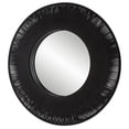thumbnail image 2 of Uttermost Sailors Knot Black Round Mirror 09823, 2 of 7