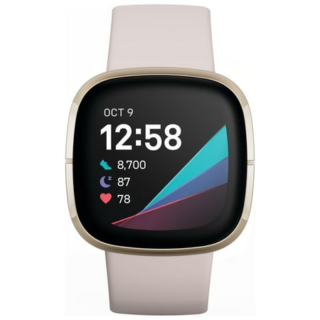 Fitbit - Sense Advanced Health Smartwatch - Soft Gold