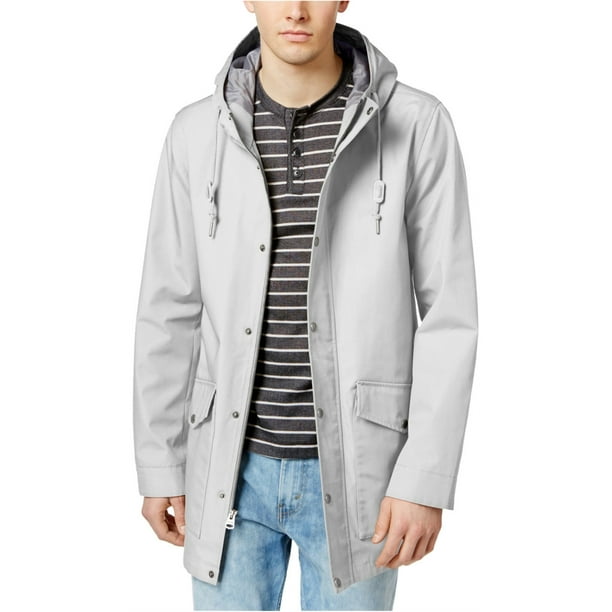 Levi s Trail Cloth Fishtail Parka para hombre gris mediano Levis Anorak Bodega Aurrera en linea